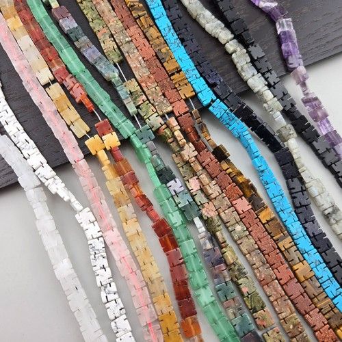 비즈톡 [J1-68-00]원석만자통과형 8mm 불교만자펜던트 염주팔찌만들기  ,반줄