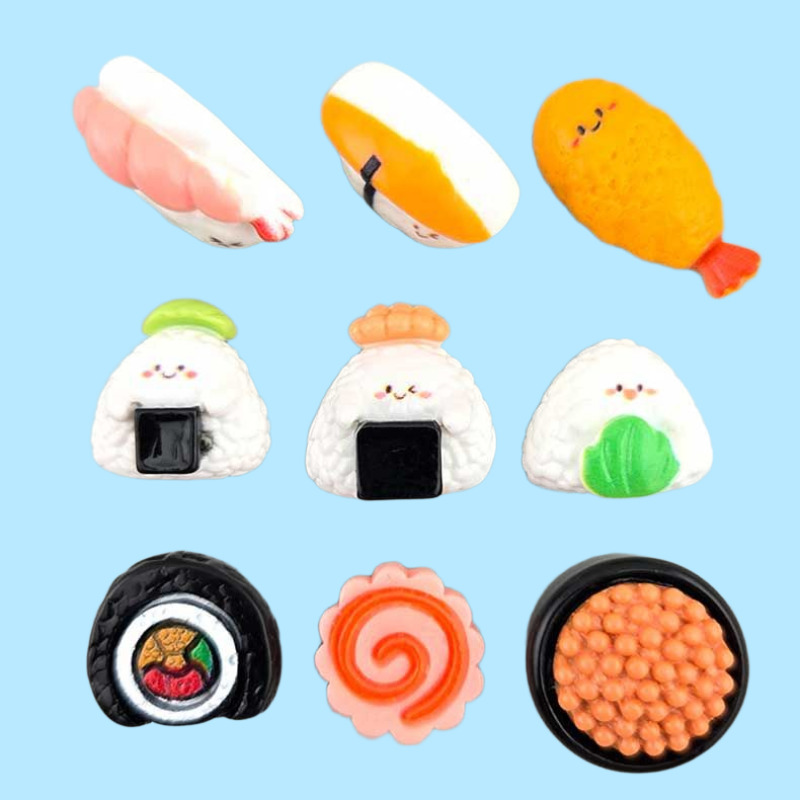 비즈톡 [PC-2-01]아크릴펜던트 생선초밥부착형 (키꾸파츠 키캡파츠) ,1개